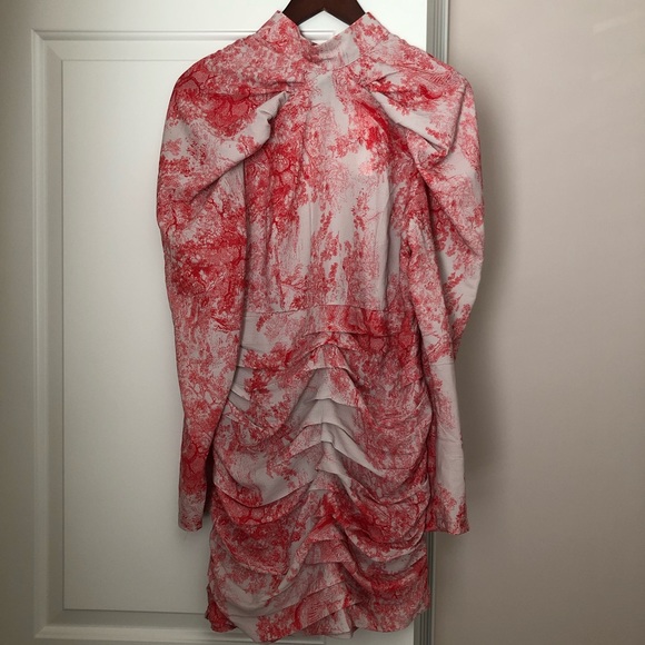 NWT In the Style Lorna Luxe Dress Sz UK 10/ US 6 - Picture 9 of 12